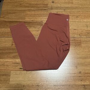 Lululemon Athletica Rust Leggings